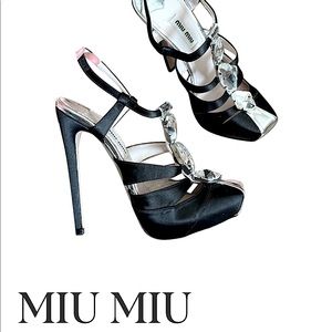 Miu Miu AUTHENTIC ❗️ Brand New limited sparkly sandals, paid 2500$, size EU 36